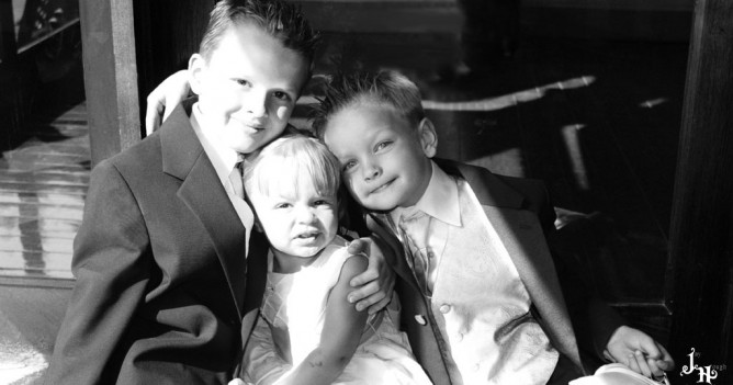 Kids at Wedding